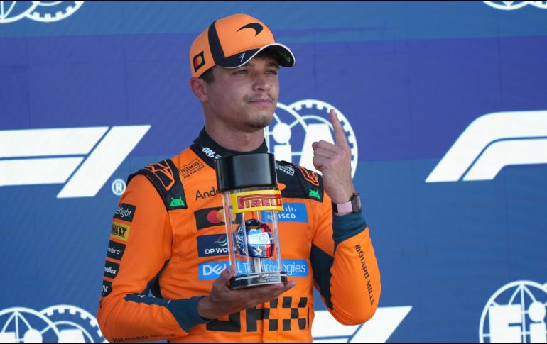 Lando Norris. El piloto británico busca recuperar un poco del terreno perdido en el inicio de campeonato. AP/L Sladky