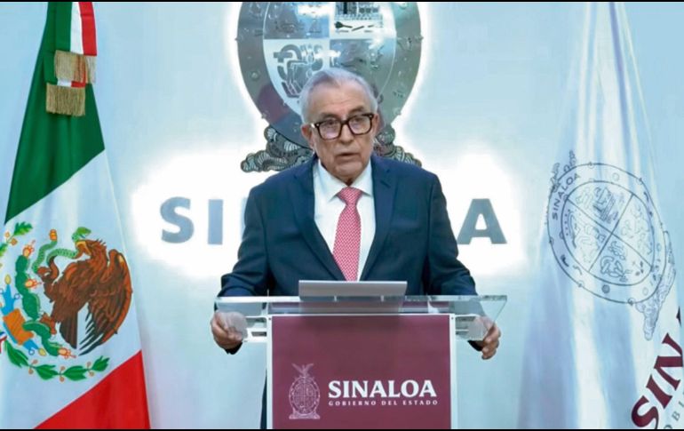 El morenista Ruben Rocha Moya solicitó al Congreso de Sinaloa licencia temporal para separarse del cargo como gobernador. SUN