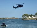 Elementos de seguridad realizan recorridos por aire y tierra para prevenir incidentes y garantizar la tranquilidad de los turistas. CORTESÍA/POLICÍA DEL ESTADO