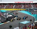 Al tratarse de una fecha con carrera sprint, los pilotos tuvieron mayores oportunidades para sumar puntos que de costumbre. AFP/ A. VINCENT.