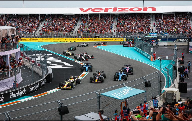 Al tratarse de una fecha con carrera sprint, los pilotos tuvieron mayores oportunidades para sumar puntos que de costumbre. AFP/ A. VINCENT.