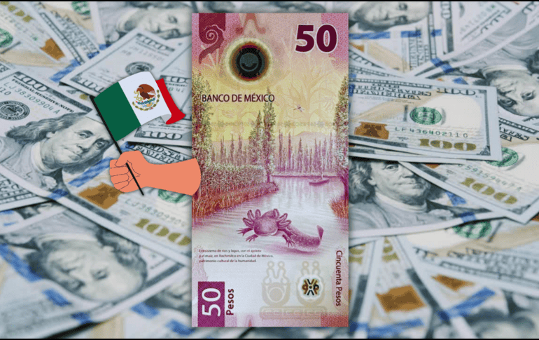 La estabilidad actual del peso mexicano responde principalmente a un debilitamiento global del dólar. ESPECIAL / CANVA