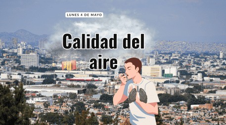 Este lunes 4 de mayo se registra buena calidad del aire en el Área Metropolitana de Guadalajara (AMG) en Santa Margarita con 26 puntos IMECA. EL INFORMADOR / ARCHIVO