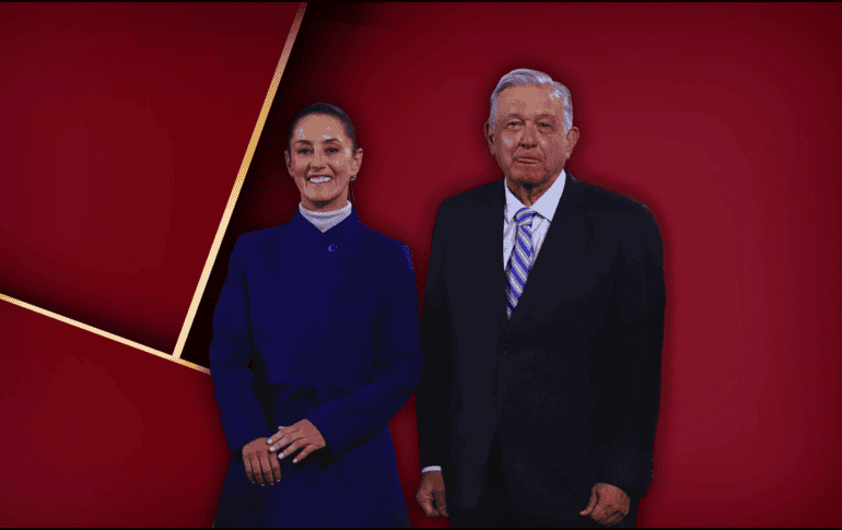 Sheinbaum Pardo rechazó haberse reunido con el expresidente Andrés Manuel López Obrador durante su gira en Palenque, Chiapas. SUN / ARCHIVO