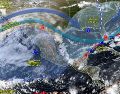 El pronóstico advierte un escenario de contrastes, donde el calor extremo coexistirá con lluvias intensas y fuertes vientos. ESPECIAL/ SMN.