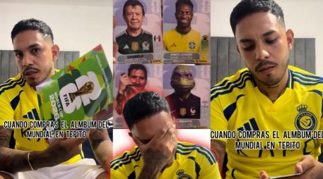 Aunque el álbum y las estampitas costaron súper baratos, la decepción fue mucho mayor que el ahorro. ESPECIAL/TIKTOK