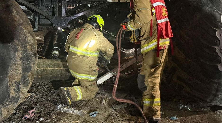 Los hechos ocurrieron en el municipio de Sutatausa, sitio al que de inmediato llegaron bomberos y equipos de rescate. EFE