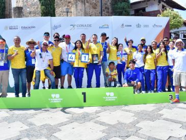 Al culminar las actividades en Ciclismo, la delegación auriazul consiguió 41 preseas doradas, número con el que estableció una nueva marca. ESPECIAL/ CODE JALISCO.