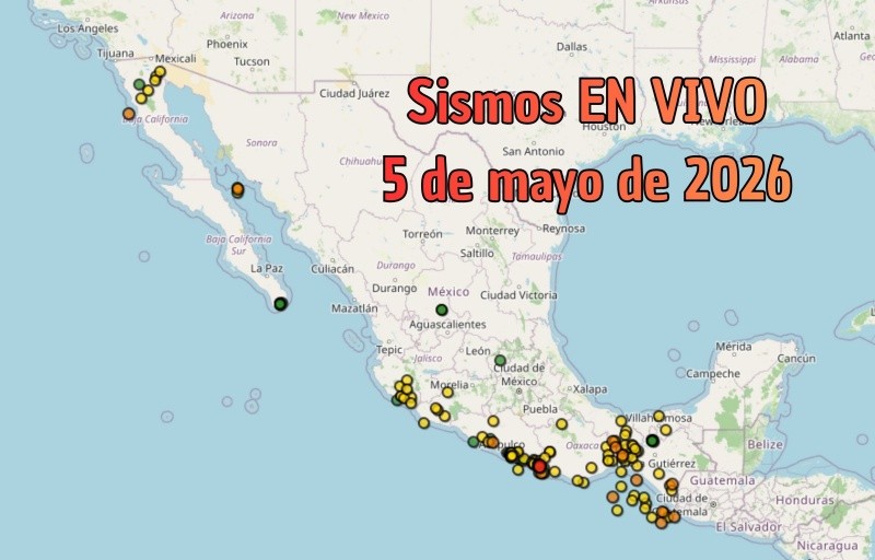 EN VIVO | Sismos en México | Martes 5 de mayo ESPECIAL / SSN