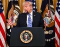 Trump propuso que barcos chinos se dirijan a Texas, Luisiana o Alaska para adquirir hidrocarburos. EFE/A. Gordon