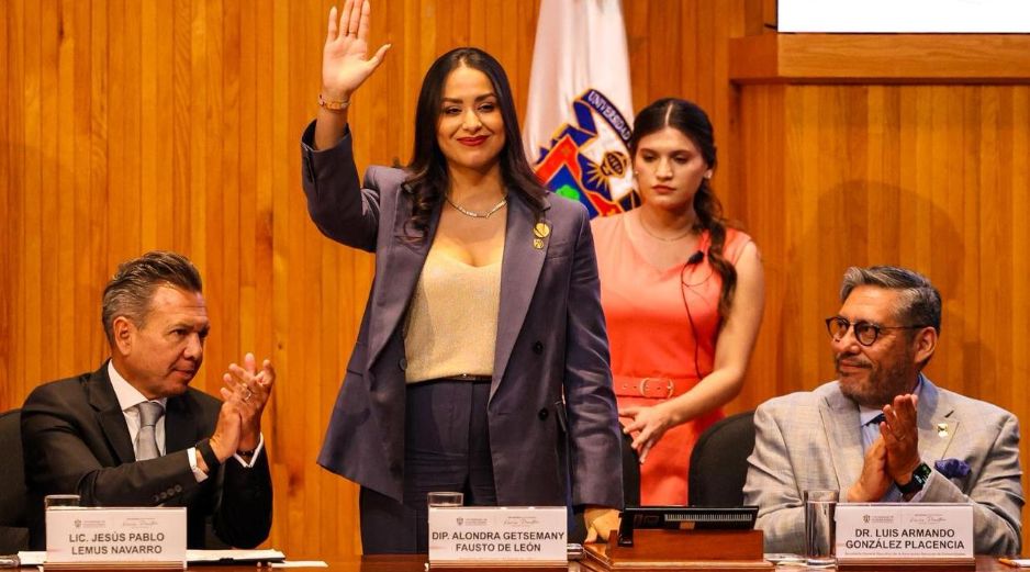 Se destacó la colaboración entre la UdeG y el Gobierno estatal en temas de educación, transporte, cultura y salud. EL INFORMADOR/A. Navarro