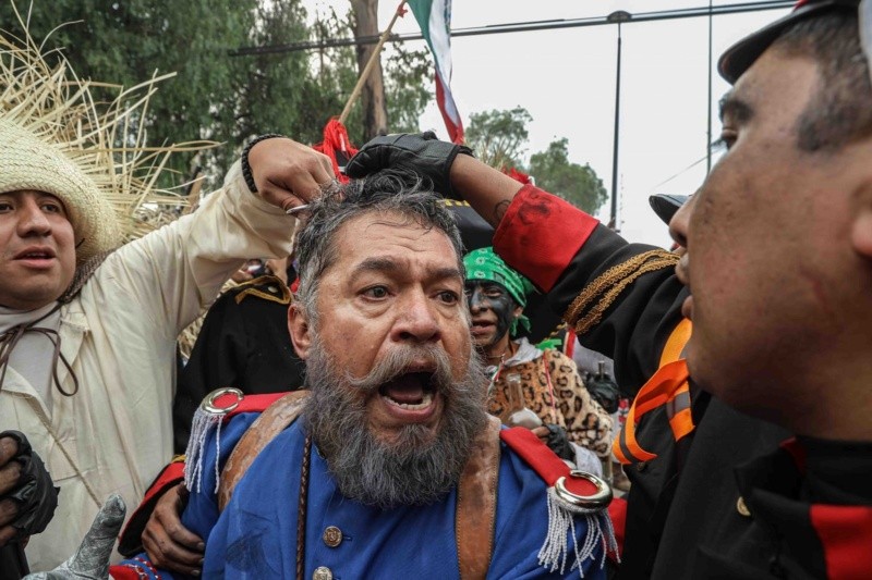 La alcaldesa Evelyn Parra destacó que el evento se llevó a cabo en medio de un ambiente tranquilo. SUN/L. Camacho