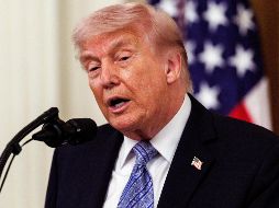 Donald Trump dejó entrever un posible acuerdo con Irán que ponga fin a la guerra. EFE/W. Oliver
