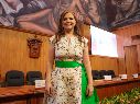 Karla Planter presentó su Primer Informe de Actividades al frente de la Rectoría General de la Universidad de Guadalajara. EL INFORMADOR / A. NAVARRO