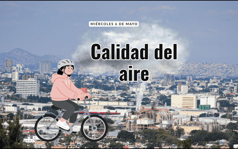 ¿Hay contingencia hoy? Esta es la calidad del aire en el AMG este 6 de mayo