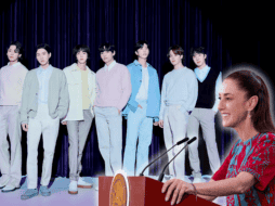 Previo a la realización de sus conciertos, la banda surcoreana BTS acudirá a la sede del Poder Ejecutivo Federal de México. EFE/Ocesa/ ESPECIAL/Gobierno de México