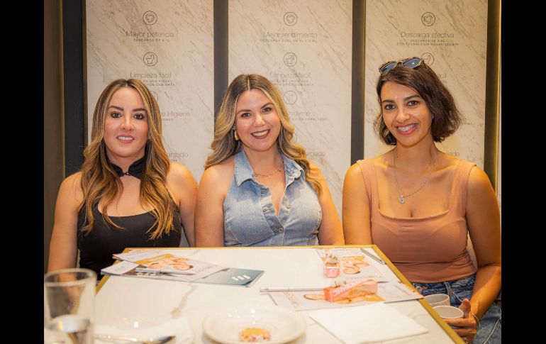 Diana González, Montserrat Báez y Karla Morena. GENTE BIEN JALISCO / Revista del 8 de mayo 2026