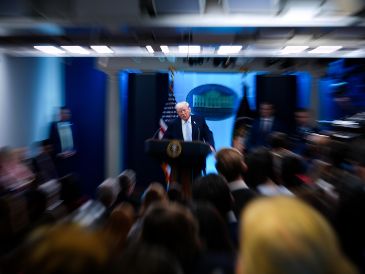 Trump repitió estas acusaciones un día antes de la llegada de Rubio a Roma, en una visita en la que se prevé que busque encauzar la relación con el pontífice y la primera ministra italiana, Giorgia Meloni. AP/J. Demaree.