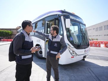 Se supervisaron los avances de las ocho estaciones y 10 puentes peatonales, así como los túneles de conexión de esta línea de transporte masivo. GOBIERNO DE JALISCO