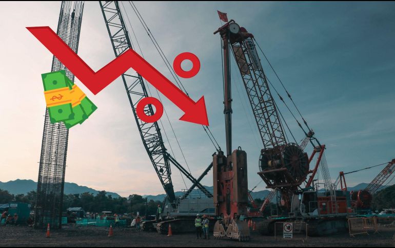 Este dato del segundo mes de 2026 presentado por el Inegi fue resultado de la contracción anual del 9.7 % en la maquinaria y equipo. EL INFORMADOR / ARCHIVO