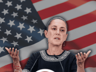 Sheinbaum dijo que su gobierno no protege a nadie; sin embargo, enfatizó que cualquier proceso para detener a alguien en el territorio mexicano debe apegarse a la ley. EFE/I. Esquivel ESPECIAL/Canva