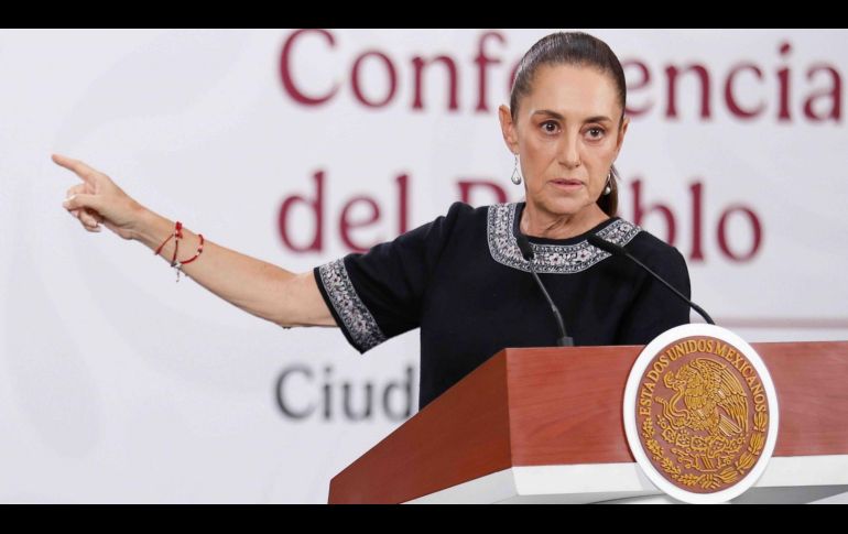 Sheinbaum criticó duramente a los legisladores del PAN por cobijar a Díaz Ayuso y aplaudir su discurso pro-conquista. SUN/D. Sánchez