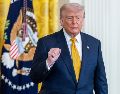 Donald Trump reaccionó a un nuevo intercambio de ataques entre Estados Unidos e Irán que tambaleó la frágil posibilidad de un acuerdo de paz. EFE/S. Thew