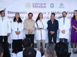 El gobernador Lemus Navarro enfatizó que el principal reto es llevar médicos especialistas a todas las regiones de Jalisco. X/zoerobledo