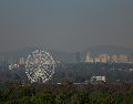 Esta mañana, la Ciudad de México mostró niveles altos de contaminación. EFE/S. Gutiérrez