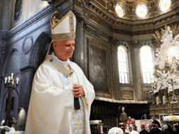 En este aniversario han llegado felicitaciones de todo el mundo dirigidas al Papa León XIV. EFE/EPA/C. Fusco EFE/EPA/C. Abbate