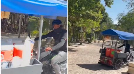 La actitud del argentino fue criticada por los internautas. ESPECIAL/CAPTURA DEL VIDEO