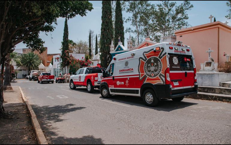 Ante la masiva asistencia que se registra hoy en los cementerios, las autoridades han emitido una serie de recomendaciones para la población. ESPECIAL/Gobierno de Guadalajara