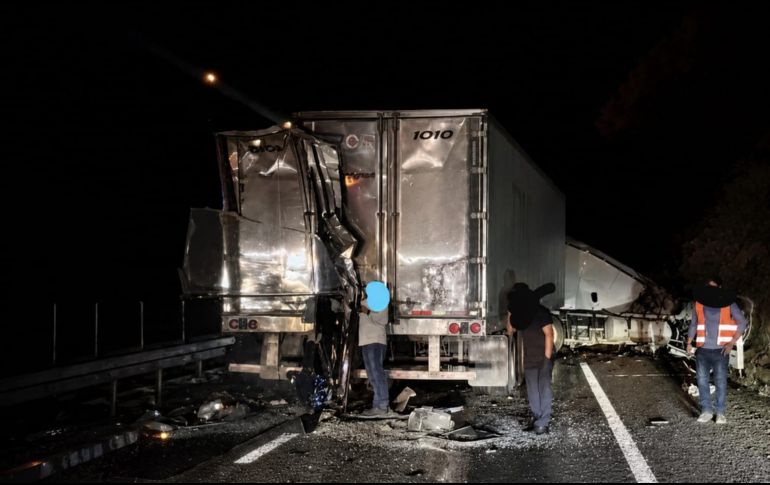 El siniestro ocurrió anoche, alrededor de las 21:30 horas, informó la Unidad Estatal de Protección Civil y Bomberos de Jalisco (UEPCBJ). ESPECIAL