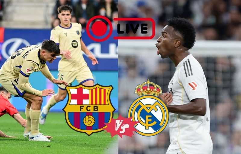 EN VIVO | Barcelona vs Real Madrid | El Clásico de LaLiga | Jornada 35. EFE / ARCHIVO