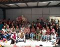 En la cena, celebrada anoche en el marco del Día de las Madres, las mujeres que se encuentran en este centro médico pudieron compartir sus experiencias. ESPECIAL