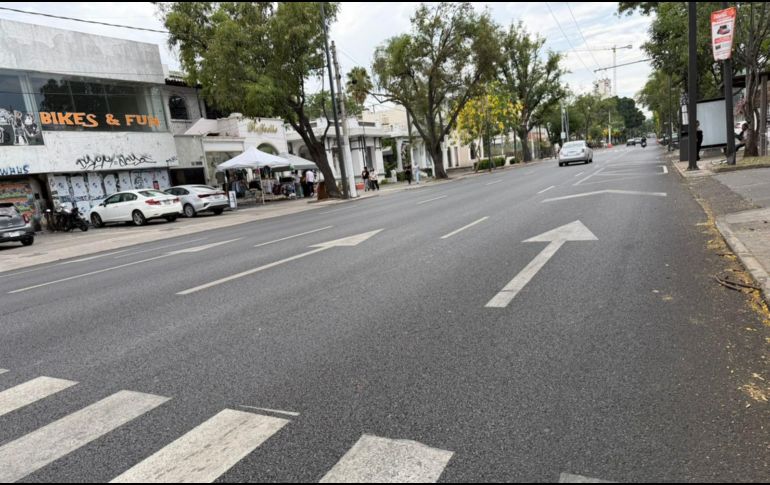 Las obras priorizan la rehabilitación integral de vialidades que conectan el centro y el poniente de Guadalajara, indicó el funcionario. GOBIERNO DE GUADALAJARA