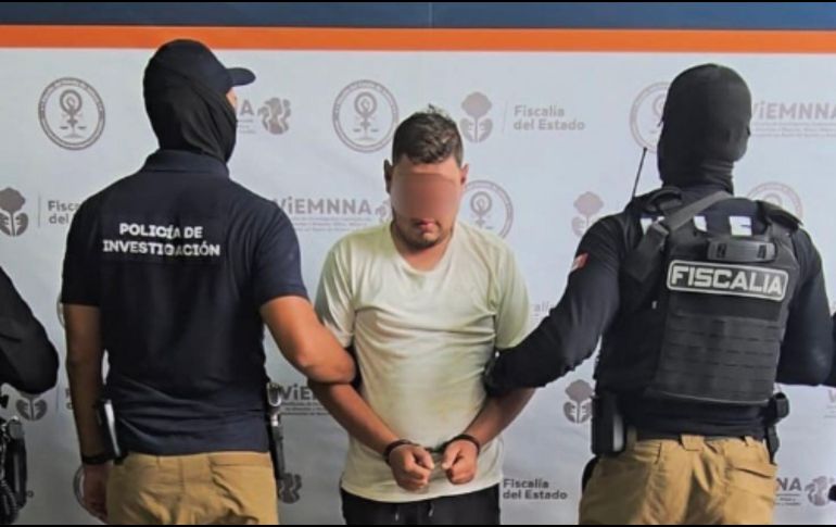El secretario de Seguridad del Estado detalló que el supuesto agresor fue detenido luego de que las autoridades realizaran un cateo este lunes. X / @FiscaliaJal