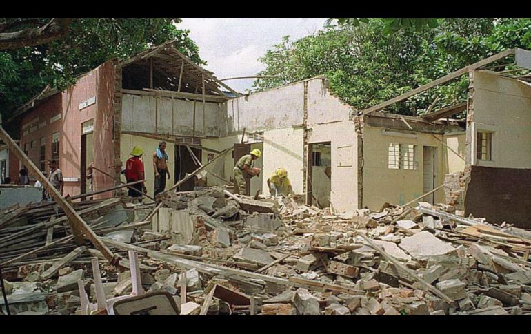 Todo apunta a que miembros de las FARC almacenaban y fabricaban explosivos en el lugar. AFP/ARCHIVO