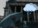Te compartimos más detalle de los horarios de lluvia y la acumulación de agua que se prevé para este domingo en la capital de Jalisco. EL INFORMADOR / ARCHIVO