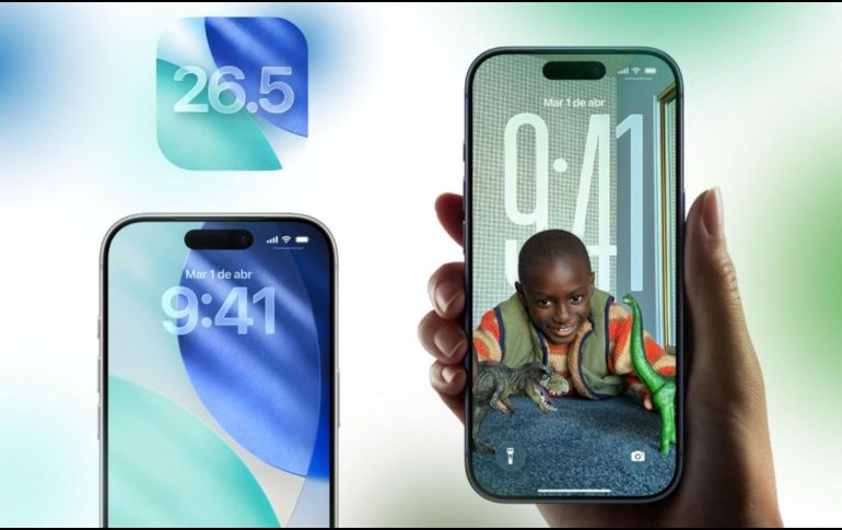 Apple confirmó que iOS 26.5 corrige cerca de medio centenar de errores relacionados con el teclado, alarmas y estabilidad del sistema. APPLE/ESPECIAL