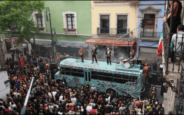 De acuerdo con información difundida por la propia banda, la grabación forma parte de su nuevo proyecto 