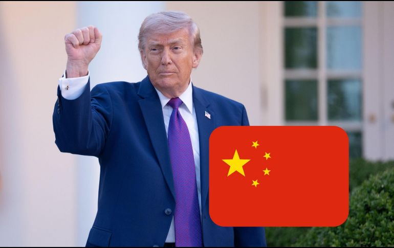 El mandatario estadounidense fue recibido a pie de pista por el vicepresidente chino, Han Zheng, junto al embajador de China en Estados Unidos, Xie Feng. EFE / ARCHIVO