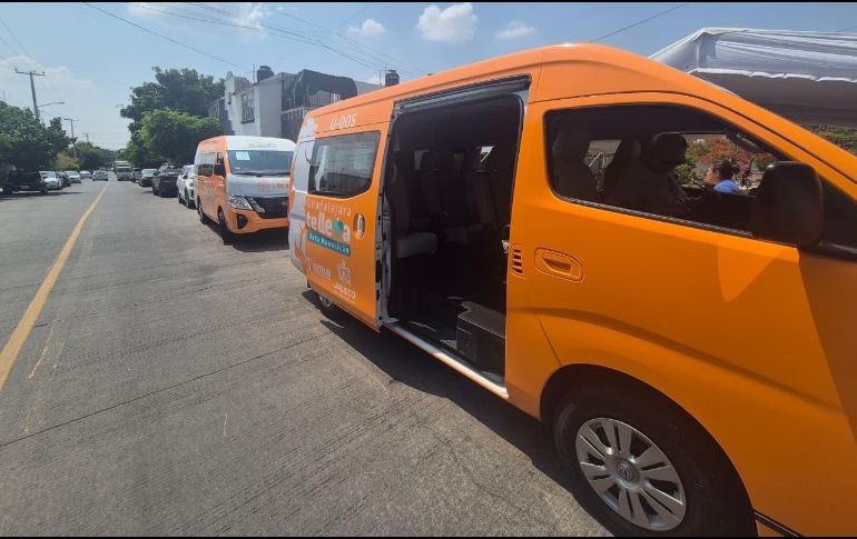 Se espera que el servicio realice mil 300 viajes diarios en la zonanorte de Guadalajara. EL INFORMADOR / O. González