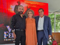Cuquita Abarca, viuda del cantante, no ocultó la emoción al escuchar por primera vez el dueto entre Vicente y Alejandro Fernández en “El Rey” en vivo, durante un show de 