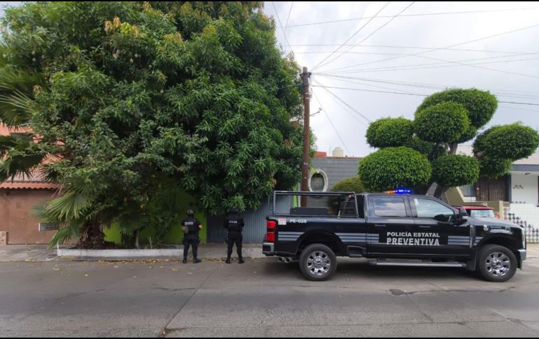 Policías ingresaron al domicilio luego de que un familiar autorizara el acceso tras conocer la situación reportada. CORTESÍA/SECRETARÍA DE SEGURIDAD PÚBLICA