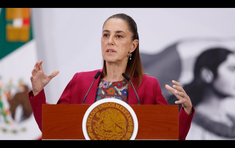 La presencia de agentes de la CIA en Chihuahua puso sobre la lupa a la Presidenta Claudia Sheinbaum  a la gobernadora Maru Campos. EFE/S. Gutiérrez