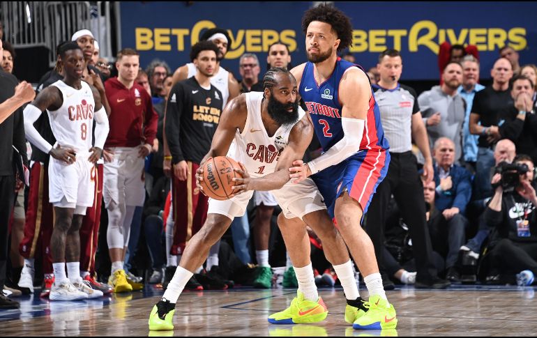 Cleveland resistió en tiempo extra y dejó a Detroit al borde de la eliminación en la semifinal del Este. AFP.