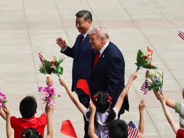 Xi Jinping y Donald Trump coincidieron en que Irán no debe desarrollar armas nucleares bajo ninguna circunstancia. EFE/M. Shemetov