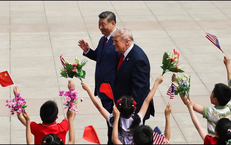 Xi Jinping y Donald Trump coincidieron en que Irán no debe desarrollar armas nucleares bajo ninguna circunstancia. EFE/M. Shemetov
