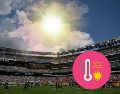 Un grupo de expertos alertó de las condiciones meteorológicas extremas, con calor y humedad, en las que previsiblemente se disputará la Copa del Mundo en México, Estados Unidos y Canadá. ESPECIAL / AFP y CANVA